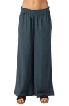 O'neill Sanders Wide Leg Pants In Slate