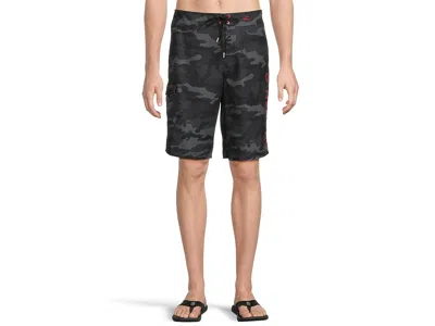 O'neill Santa Cruz Printed Boardshorts In Black
