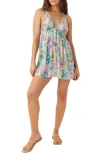 O'neill Sarah Floral Cover-up Dress In Multi Colored
