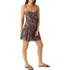 O'neill Serefina Floral Minidress In Gray