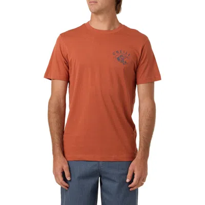 O'neill Sesh Classic Graphic T-shirt In Red