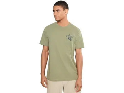 O'neill Sesh Short Sleeve Classic Tee Men's T Shirt Oil Green: Lg