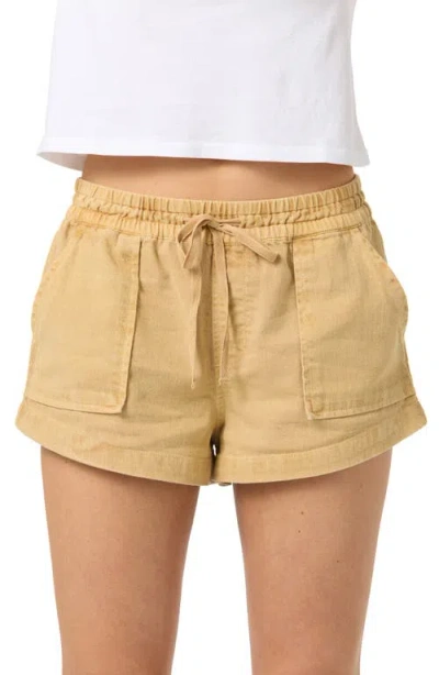 O'neill Sevie 2 Drawstring Cotton Twill Shorts In Multi