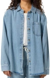 O'neill Sevie Denim Shacket In Blue