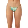 O'neill Shell Abstract Redondo Reversible Bikini Bottoms In Multi Colored