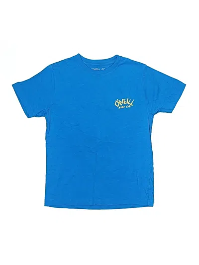 Pre-owned O'neill Kids' Short Sleeve T-shirt In Blue