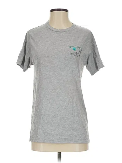 Pre-owned O'neill Short Sleeve T-shirt In Gray