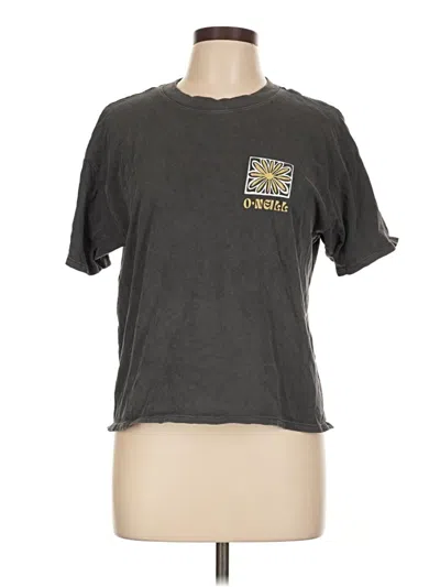 Pre-owned O'neill Short Sleeve T-shirt In Gray