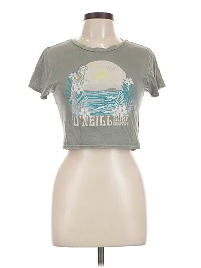 Pre-owned O'neill Short Sleeve T-shirt In Gray