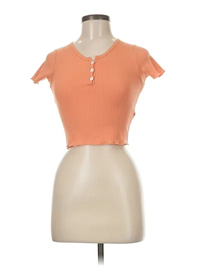 Pre-owned O'neill Short Sleeve T-shirt In Orange