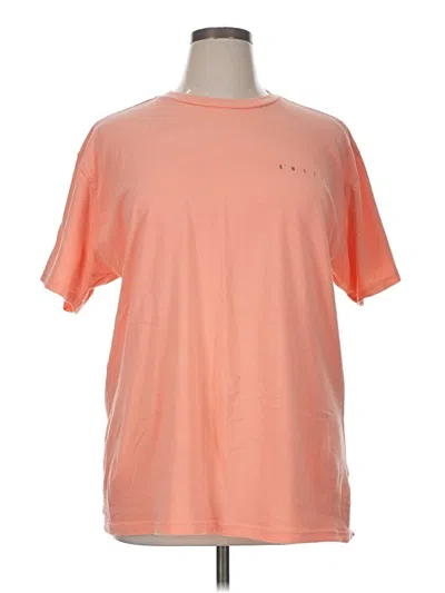Pre-owned O'neill Short Sleeve T-shirt In Orange