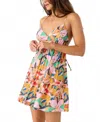 O'neill Simone Floral Babydoll Minidress In Multi