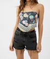 O'neill Skyler Top In Slate In Blue