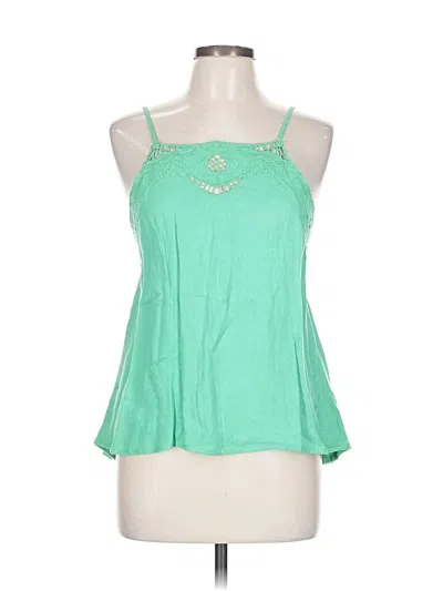 Pre-owned O'neill Sleeveless Blouse In Green