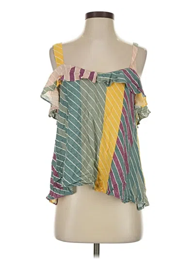 Pre-owned O'neill Sleeveless Blouse In Green