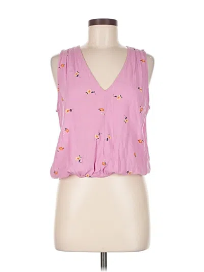 Pre-owned O'neill Sleeveless Blouse In Pink