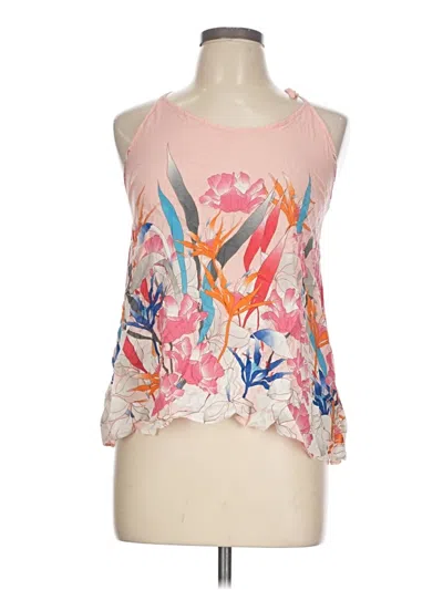 Pre-owned O'neill Sleeveless Blouse In Pink