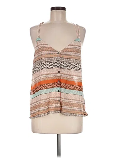 Pre-owned O'neill Sleeveless Blouse In Tan