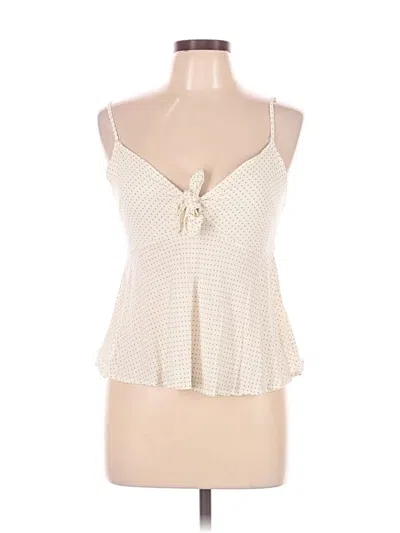 Pre-owned O'neill Sleeveless Blouse In White