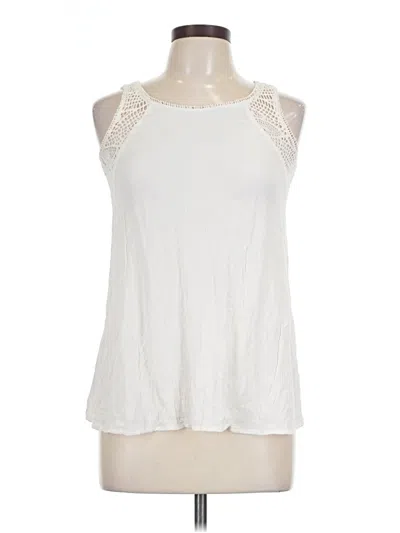 Pre-owned O'neill Sleeveless Blouse In White