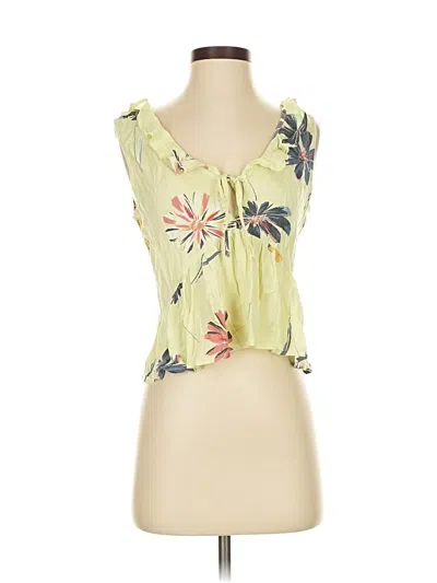 Pre-owned O'neill Sleeveless Blouse In Yellow
