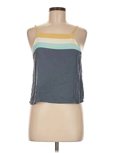 Pre-owned O'neill Sleeveless Top Gray Halter Neckline Tops