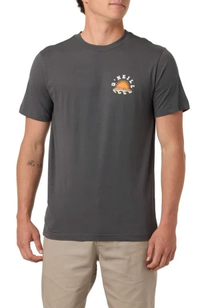 O'neill Solar Scenic Graphic T-shirt In Gray