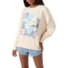 O'neill Solis Fleece Graphic Sweatshirt In Nude