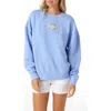 O'neill Solis Fleece Graphic Sweatshirt In Purple