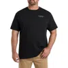 O'neill Big & Tall Stacked Graphic Tee In Black