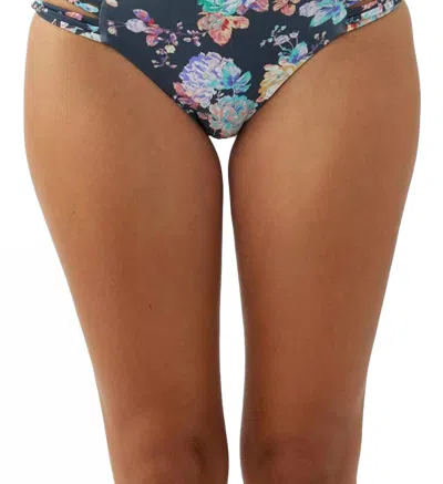 O'neill Stella Boulders Bikini Bottom In Slate In Gray