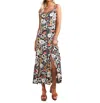 O'neill Sterling Maxi Dress In Black In Multi