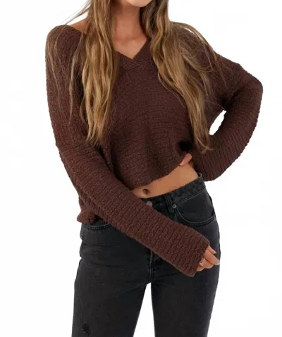 O'neill Sun Paradise Hoodie In Brown In Red