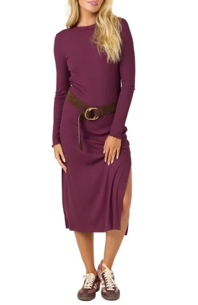 O'neill Suzana Midi Dress In Purple