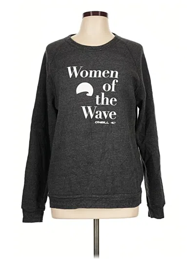 Pre-owned O'neill Sweatshirt In Gray