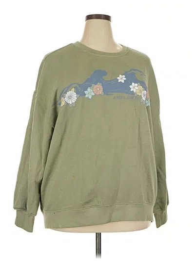 Pre-owned O'neill Sweatshirt In Green