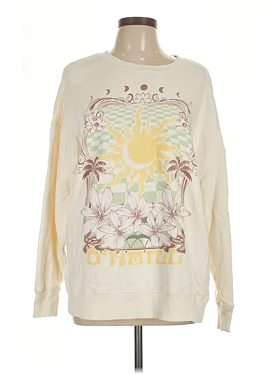 Pre-owned O'neill Sweatshirt In Ivory