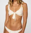 O'neill Sydney Mavericks Top In Straw In Beige