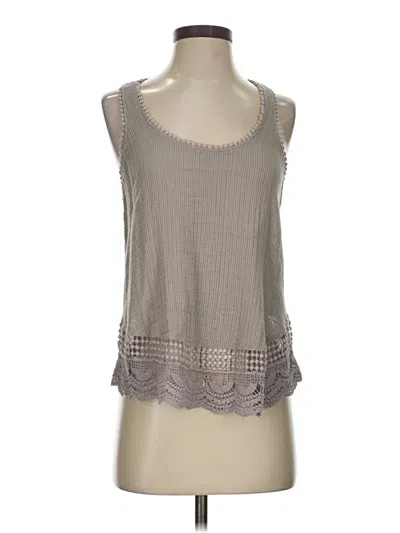 Pre-owned O'neill Tank Top Gray Halter Neckline Tops