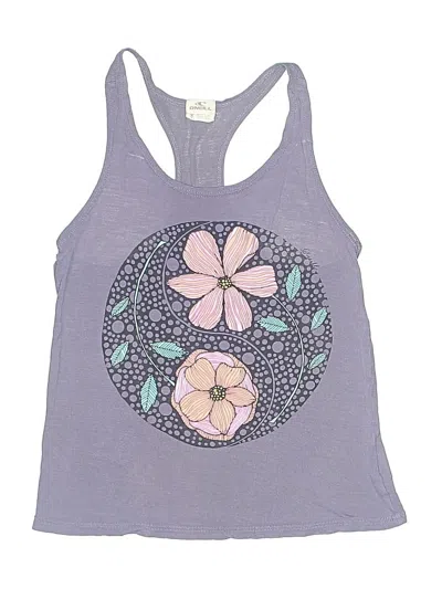 Pre-owned O'neill Kids' Tank Top Purple Halter Neckline Tops