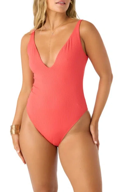 O'neill Textured One-piece Swimsuit