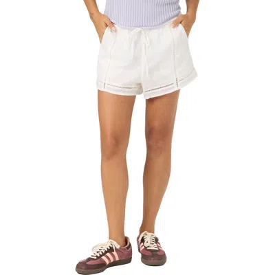 O'neill Tomi Cotton Shorts In White