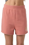 O'neill Tori French Terry Shorts In Brown