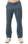 O'neill Transporter Flat Front Stretch Cotton Chinos In Gray