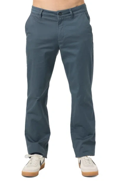 O'neill Transporter Flat Front Stretch Cotton Chinos In Gray