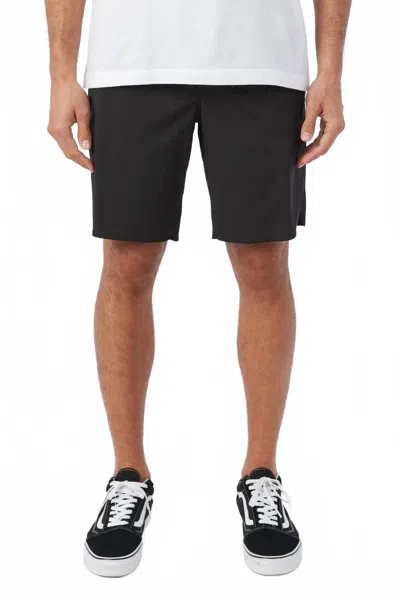 O'neill Traveler Camino 18" Hybrid Short In Black