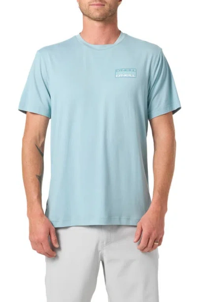 O'neill Triple Stack Upf Performance T-shirt In Blue