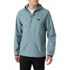 O'neill Trvlr Hooded Water Repellent Windbreaker In Trooper