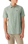 O'neill Men's Trvlr Upf Traverse Short Sleeve Standard Shirt In Deep Lichen Green