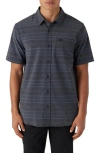 O'neill Trvlr Upf Stripe Standard Shirt In Black In Black